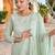 Women Ethnic Motifs Embroidered Pure Cotton Kurta with Palazzos & With Dupatta