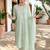 Women Ethnic Motifs Embroidered Pure Cotton Kurta with Palazzos & With Dupatta