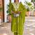 Women Floral Embroidered Regular Thread Work Pure Cotton Kurta with Trousers & With Dupatta