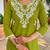 Women Floral Embroidered Regular Thread Work Pure Cotton Kurta with Trousers & With Dupatta