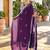 Women Ethnic Motifs Regular Work Pure Cotton Kurta with Trousers & With Dupatta
