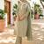 Women Embroidered Thread Work Pure Cotton Kurta with Trousers & With Dupatta
