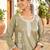 Women Embroidered Thread Work Pure Cotton Kurta with Trousers & With Dupatta