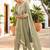 Women Embroidered Thread Work Pure Cotton Kurta with Trousers & With Dupatta