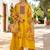 Women Floral Embroidered Regular Thread Work Kurta With Trousers & Dupatta
