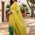 Women Ombre Dyed Regular Kurta with Trousers & With Dupatta