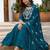 Women Ethnic Motifs Empire Thread Work Kurta with Trousers & With Dupatta