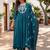 Women Ethnic Motifs Empire Thread Work Kurta with Trousers & With Dupatta