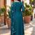 Women Ethnic Motifs Empire Thread Work Kurta with Trousers & With Dupatta