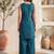 Women Ethnic Motifs Embroidered Regular Thread Work Kurta with Palazzos & With Dupatta