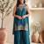 Women Ethnic Motifs Embroidered Regular Thread Work Kurta with Palazzos & With Dupatta