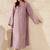 Women Floral Embroidered Regular Thread Work Silk Crepe Kurta with Trousers & With Dupatta