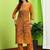 Women Floral Printed Cotton Kurta with Trousers
