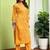 Women Floral Embroidered Regular Thread Work Pure Cotton Kurta with Trousers