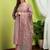 Women Ethnic Motifs Embroidered Regular Thread Work Kurta with Palazzos & With Dupatta