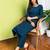 Women Ethnic Motifs Embroidered Regular Thread Work Pure Cotton Kurta with Trousers