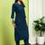 Women Ethnic Motifs Embroidered Regular Thread Work Pure Cotton Kurta with Trousers