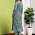 Women Floral Embroidered Regular Thread Work Pure Cotton Kurta with Trousers