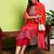 Women Ethnic Motifs Printed Regular Thread Work Kurta with Trousers & With Dupatta