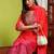 Women Ethnic Motifs Printed Regular Thread Work Kurta with Trousers & With Dupatta