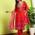 Women Ethnic Motifs Printed Regular Thread Work Kurta with Trousers & With Dupatta