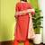Women Ethnic Motifs Printed Regular Thread Work Pure Cotton Kurta with Trousers & With Dupatta