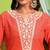 Women Ethnic Motifs Printed Regular Thread Work Pure Cotton Kurta with Trousers & With Dupatta