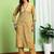 Women Floral Embroidered Regular Thread Work Pure Cotton Kurta with Trousers