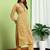 Women Floral Embroidered Regular Thread Work Pure Cotton Kurta with Trousers