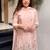 Women Ethnic Motifs Embroidered Regular Thread Work Kurta with Palazzos & With Dupatta