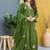 Women Ethnic Motifs Embroidered Regular Thread Work Kurta with Palazzos & With Dupatta
