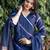Women Dyed Angrakha Kurta with Trousers & With Dupatta