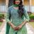 Women Ombre Printed Regular Pure Cotton Kurta with Trousers & With Dupatta
