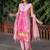 Women Dyed Regular Pure Silk Kurta with Trousers & With Dupatta