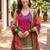 Women Dyed Regular Kurta with Sharara & With Dupatta