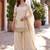 Women Ethnic Motifs Embroidered Regular Silk Chiffon Kurta with Palazzos & With Dupatta