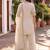 Women Ethnic Motifs Embroidered Regular Silk Chiffon Kurta with Palazzos & With Dupatta