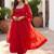 Women Empire Thread Work Kurta with Trousers & With Dupatta