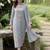 Women Floral Regular Thread Work Chanderi Silk Kurta with Trousers & With Dupatta