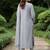 Women Floral Regular Thread Work Chanderi Silk Kurta with Trousers & With Dupatta