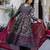 Women Floral Printed Cotton Kurta with Palazzo & Dupatta
