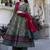 Women Ethnic Printed Layered Pure Cotton Kurta with Palazzos & With Dupatta