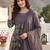 Women Floral Printed Regular Gotta Patti Pure Cotton Kurta with Trousers & With Dupatta