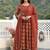 Women Floral Printed Empire Pure Cotton Kurta with Trousers & With Dupatta