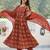 Women Floral Printed Empire Pure Cotton Kurta with Trousers & With Dupatta