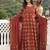 Women Floral Printed Empire Pure Cotton Kurta with Trousers & With Dupatta