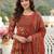 Women Floral Printed Empire Pure Cotton Kurta with Trousers & With Dupatta
