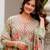 Women Floral Printed Empire Pure Cotton Kurta with Trousers & With Dupatta