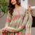 Women Floral Printed Empire Pure Cotton Kurta with Trousers & With Dupatta