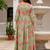 Women Floral Printed Empire Pure Cotton Kurta with Trousers & With Dupatta